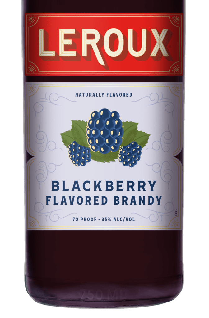 Leroux® Blackberry Flavored Brandy • Leroux
